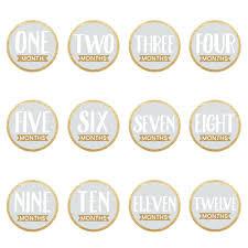 Pearhead香港限定優惠 寶寶第一閃亮金箔亮粉圓型貼紙