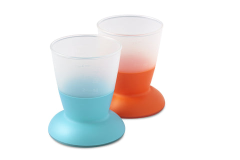 Baby Bjorn 揹帶優惠 Cup 2-pack Turquoise & Orange