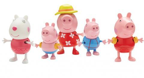 Peppa Pig Holiday Figures 2inch