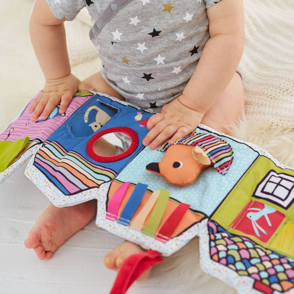 Skip Hop 香港 Sale Vibrant Village Peek & Play Soft Book