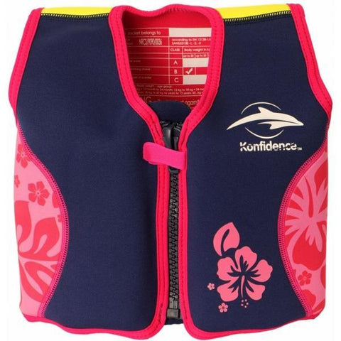 Konfidence Jacket Navy/Pink 18m to 3 years
