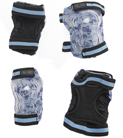 Micro Scooter HK Sale Blue Elbow & Knee Pads Size M