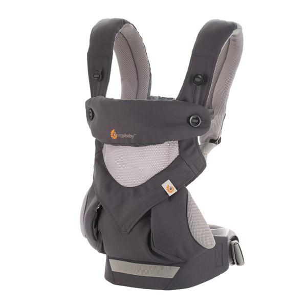 Ergobaby 揹帶 四式360嬰兒揹帶 透氣款 灰色 Cool Air Mesh Carbon Grey