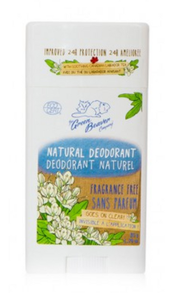 Green Beaver Deodorant Stick - Unscented 50g